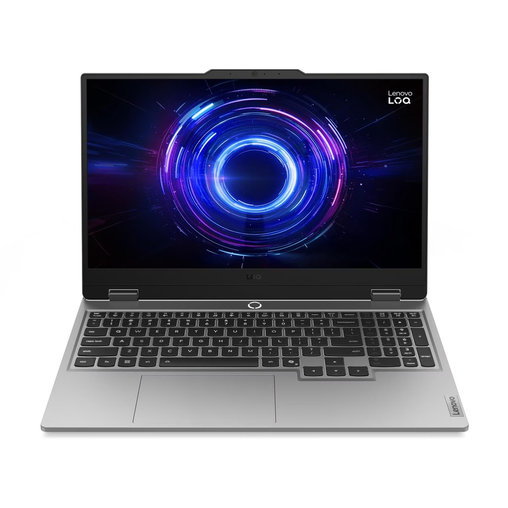 Lenovo Loq 15IRX10 Gaming Laptop, Intel Core i7-13650HX Processor, 16GB RAM DDR5, 512GB SSD NVMe, NVIDIA GeForce RTX 5070 8GB Graphics, 15.6" FHD IPS 144Hz Display, White Backlit Keyboard, Windows 11 Pro (License), Luna Grey
