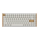 KeyChron K2 HE 75% Wireless Magnetic Switch Keyboard, 100Hz Polling Rate, Light Effect,Nebula Linear Switch - White