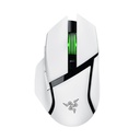 Razer Basilisk V3 X HyperSpeed Wireless/Bluetooth Gaming Mouse Mechanical Switches Gen-2-5G Advanced 18K Optical Sensor, Chroma RGB, 9 Programmable Controls, 535 Hr Battery - White Edition