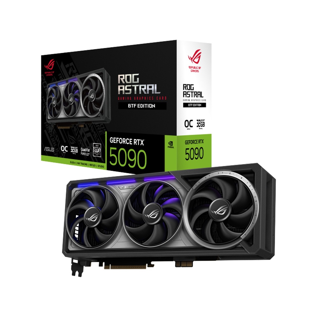 Asus Rog Astral GeForce RTX 5090 BTF OC Edition 32GB GDDR7 Graphic Card