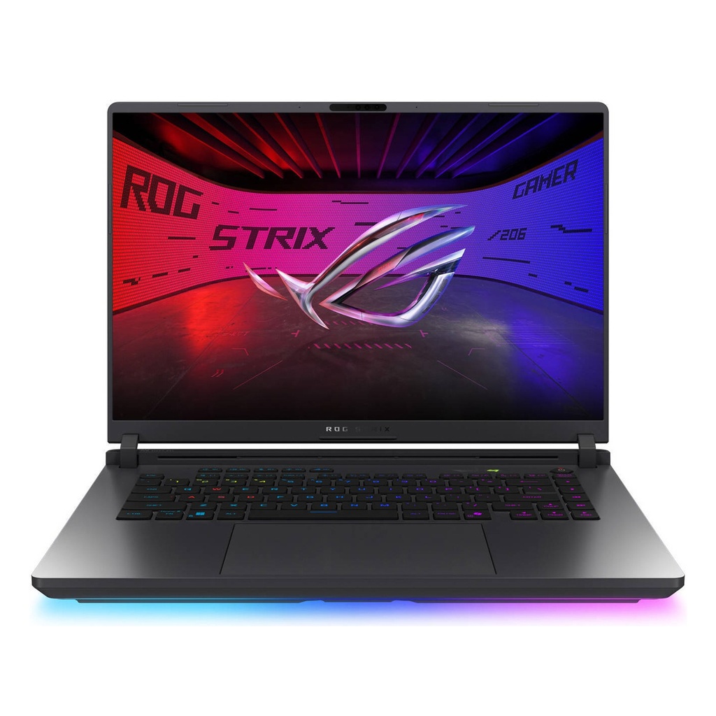 Asus Rog Strix G16 G615JMR Gaming Laptop, Intel Core i7-14650HX Processor, 16GB DDR5 RAM, 1TB SSD NVMe, GeForce RTX 5060 8GB GPU, 16" FHD IPS 165Hz Display, 4-Zone RGB Backlit Keyboard, Windows 11 Home - Eclipse Gray