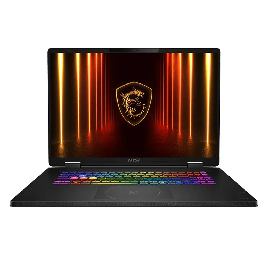 [9S7-184111-076] MSI Crosshair 18 HX AI A2XWGKG Gaming Laptop, Intel Core Ultra 9 275HX Processor, 32GB DDR5 RAM, 1TB NVMe Gen4x4 SSD, NVIDIA GeForce RTX 5070 8GB GPU, 18" QHD+ IPS 240Hz Display, RGB backlit keyboard, Windows 11 Home - Black