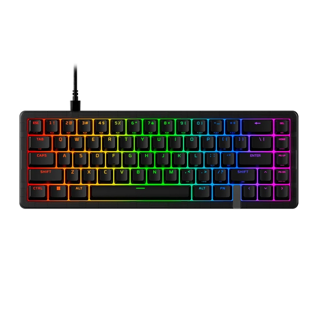 [BN7S3AA] HyperX Origins 2 Pro RGB 65 Wired Mechanical Gaming Keyboard Magnetic Linear Red Switch PC, PS5, Xbox Series X/S, & Xbox One -Black