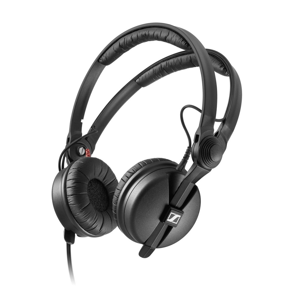 [Sennheiser] Sennheiser Closed-Back Wired Dynamic Over-Ear Studio Professional Monitoring Headphones - Black