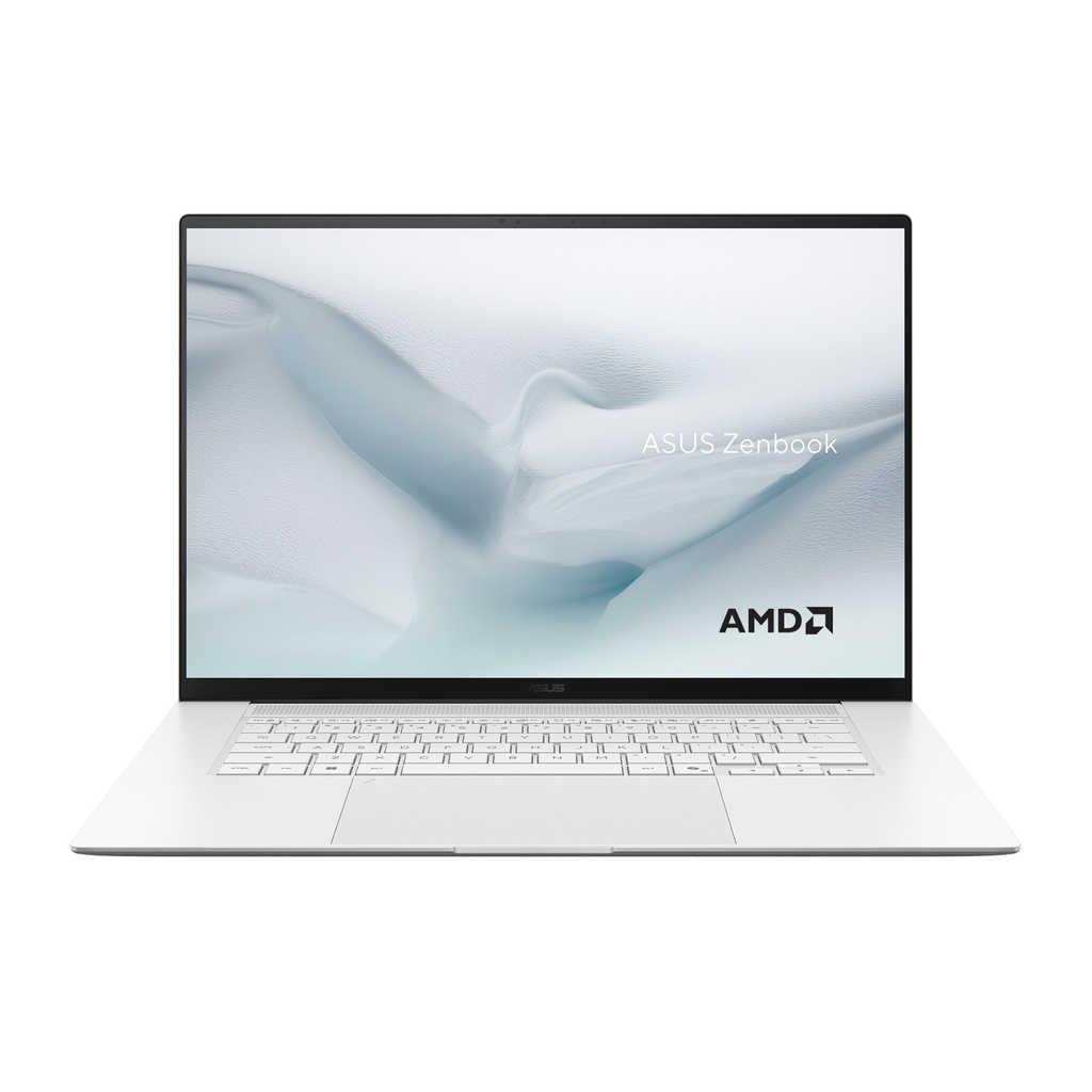 [90NB17H2-M00CP0] Asus Zenbook S16 (UM5606GA) AMD Ryzen AI 9 465 32GB RAM 2TB SSD AMD Radeon 880M Graphics 16" 3K OLED Windows 11 Home -Scandinavian White