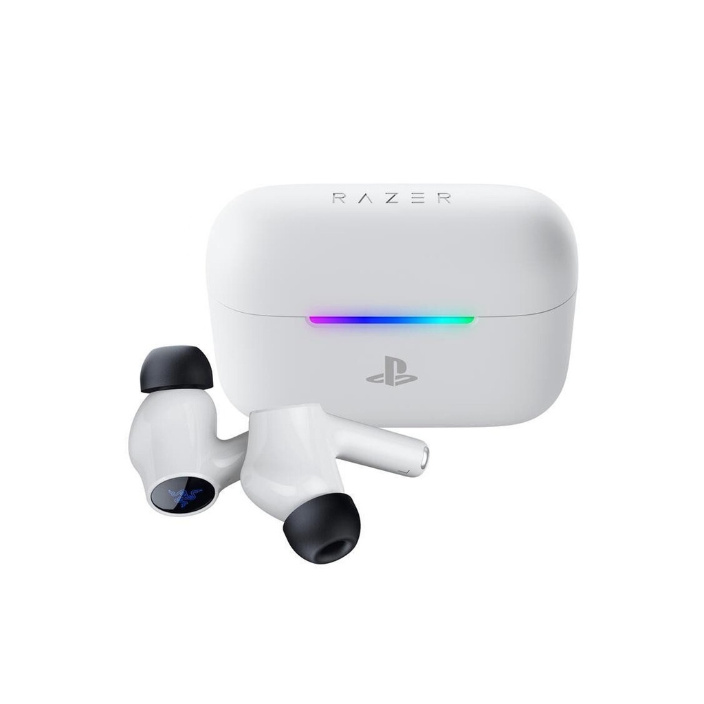 Razer HammerHead V3 X HyperSpeed Wireless Multi-Platform Gaming Earbuds For PS5, PC & Smartphones -White