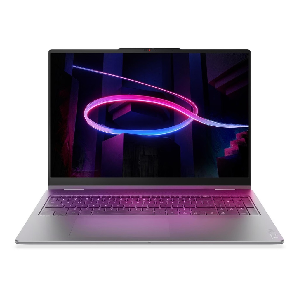 [83TE001NUS] Lenovo Yoga 7i 2-in-1 Aura Edition Intel Core Ultra 7 355 16GB RAM 512GB SSD Intel Graphic 16" WUXGA TouchScreen Windows 11 Home -Luna Grey