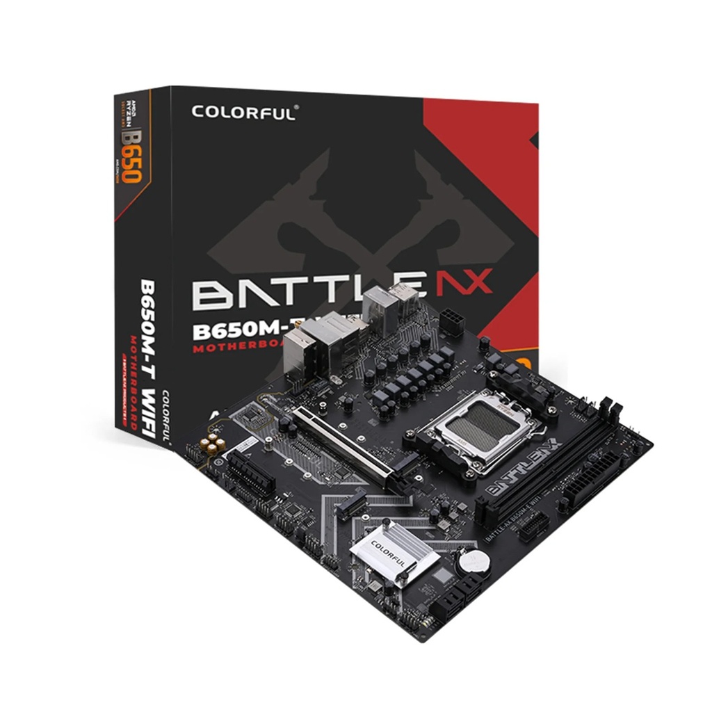 Colorful BATTLE-AX AMD B650M-T WIFI V14 DDR5 Motherboard