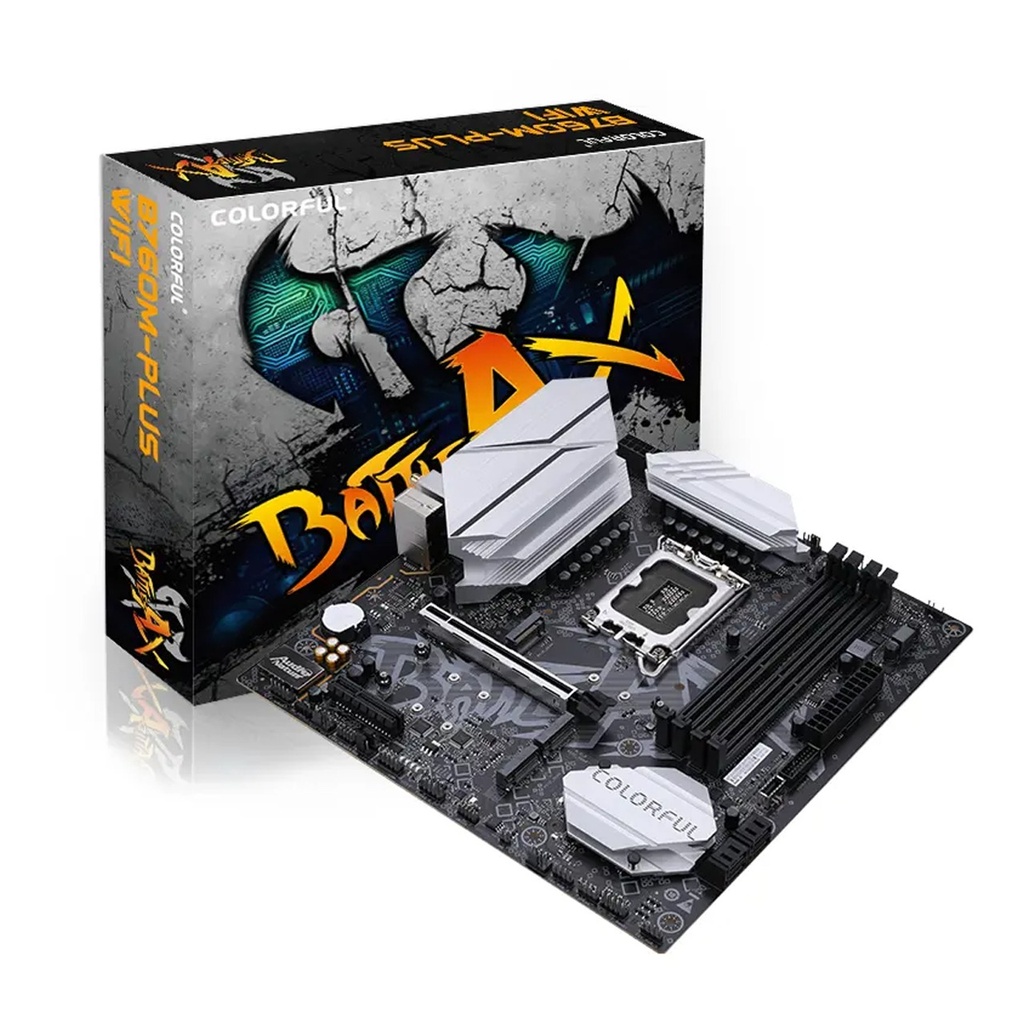 ColorFul BATTLE-AX Intel B760M-PLUS WIFI V20 DDR4 Motherboard