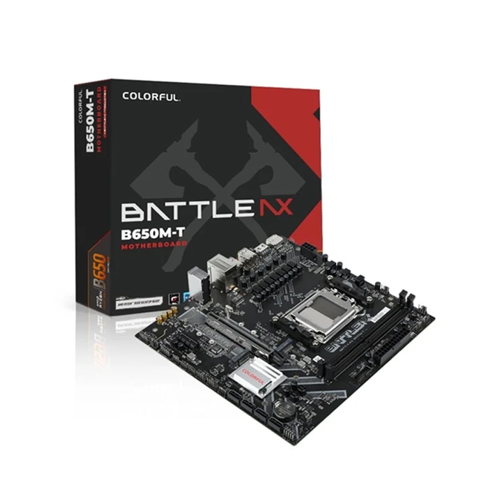 Colorful BATTLE-AX AMD B650M-T Ver1.4 M-ATX DDR5 Gaming Motherboard