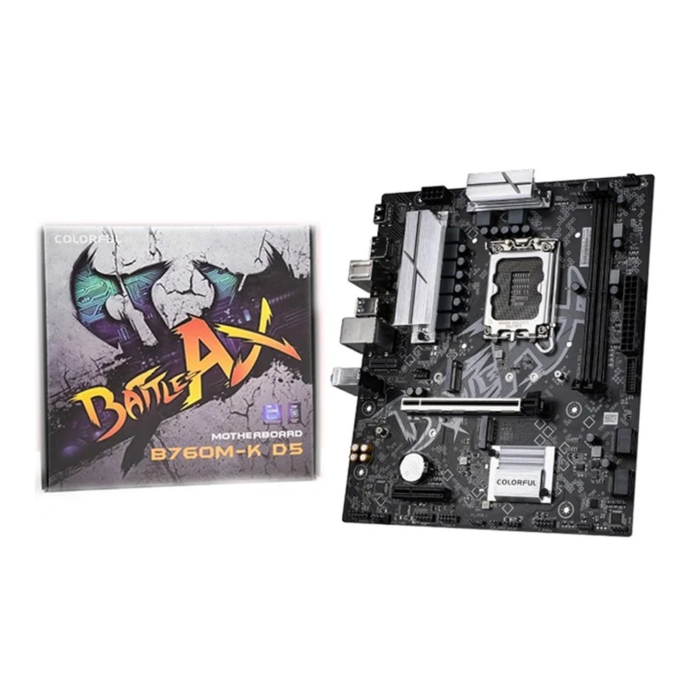 Colorful BATTLE-AX Intel B760M-K D5 V21A Gaming Motherboard