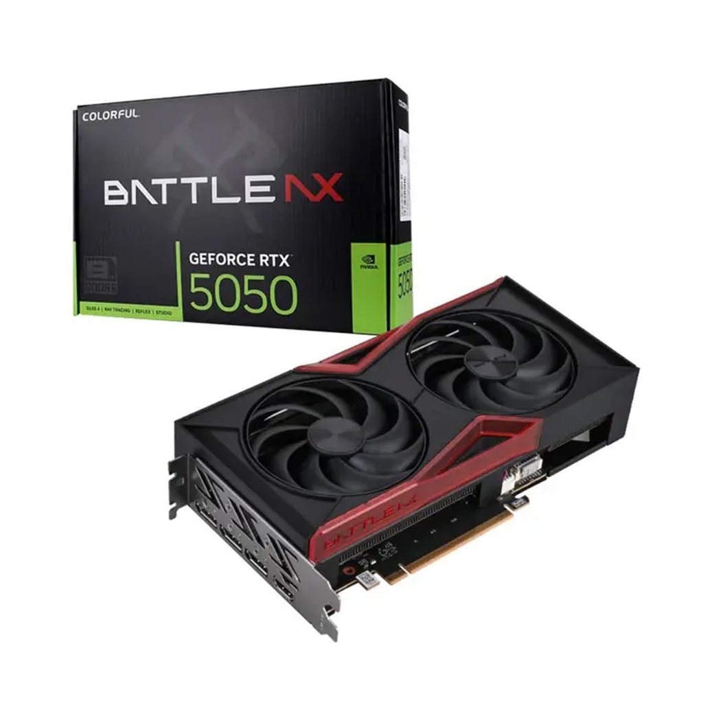 ColorFul Battle AX GeForce RTX 5050 DUO 8GB-V GDDR6 Graphic Card