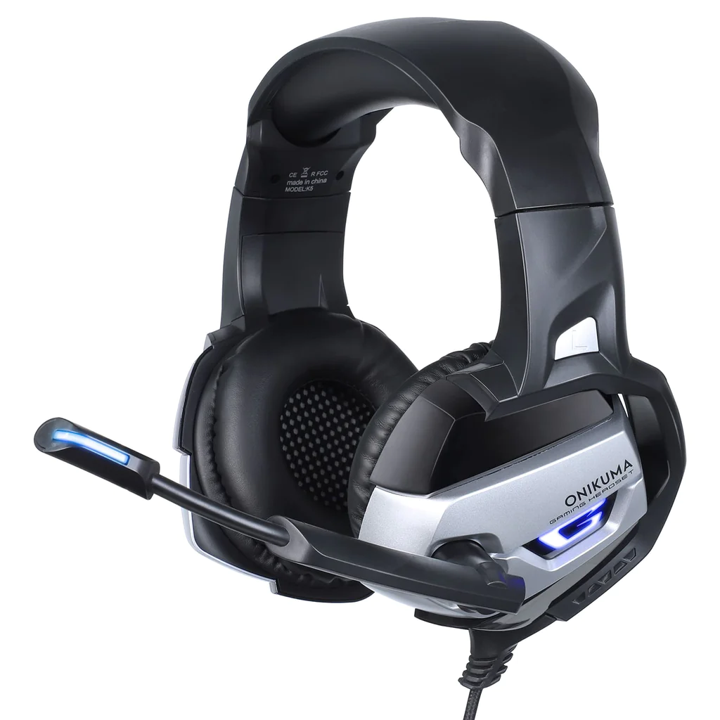 [OKG0X] Onikuma K5 Gaming Headset with Mic and Noise Canceling