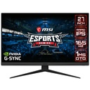 MSI OPTIX G273QF 27" WQHD Rapid IPS Gaming Monitor, 165hz, 1ms, NVIDIA G-Sync - Black