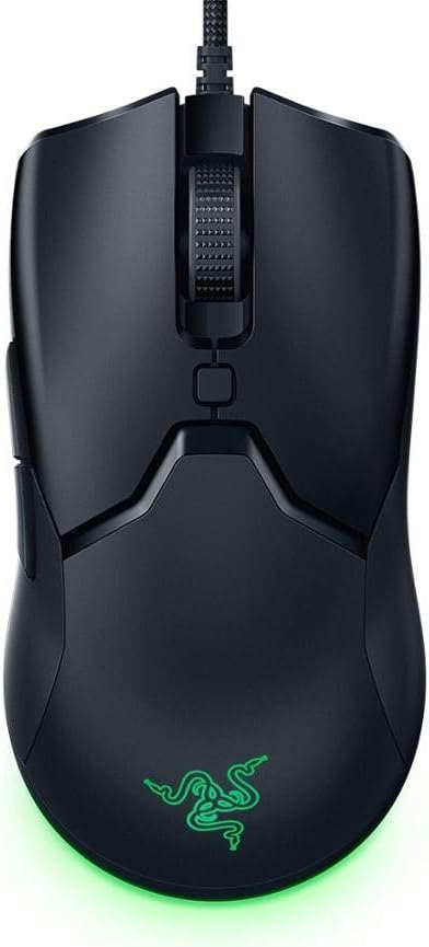 [RVMUU] Razer Viper Mini Ultralight Gaming Mouse: Fastest Gaming Switches - 8500 DPI Optical Sensor - Chroma RGB Underglow Lighting - 6 Programmable Buttons - Drag-Free Cord - Classic Black (Used)