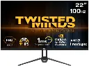 Twisted Minds 22,FHD ,100 HZ ,IPS ,1ms Gaming Monitor TM22FHD100IPS