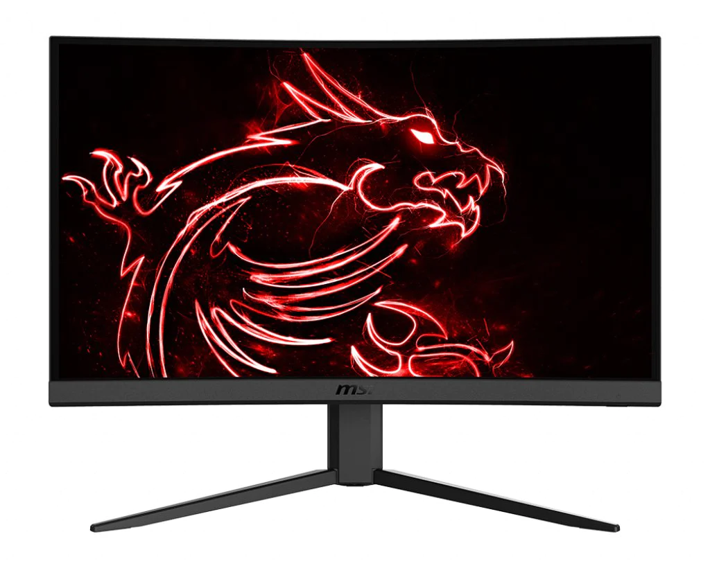 [OGG0U] ‏‪MSI Optix G24C4 Gaming Curved Gaming Monitor (24” ,144Hz ,1Ms ,FHD) (مستعمل)