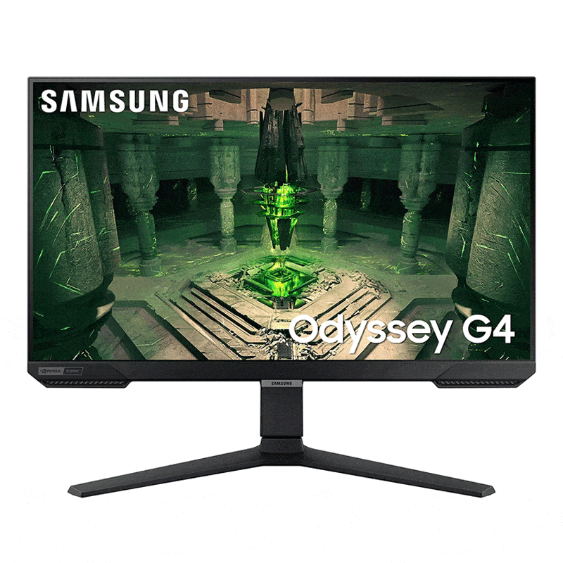 [SOG9U] Samsung Odyssey G4 240Hz 1ms Gaming Monitor 27-inch FHD 1920×1080 HDR10 IPS Free Sync G-Sync Black (S27BG402EM) (مستعمل)