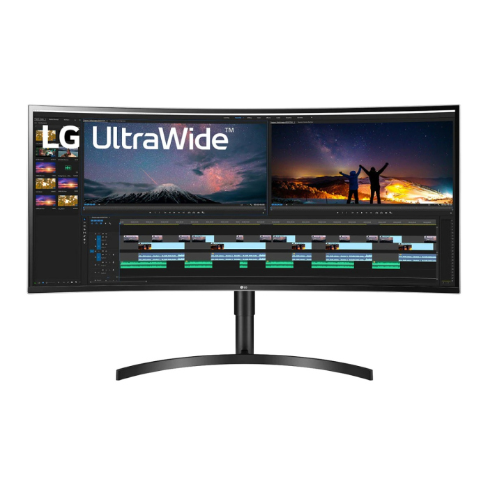 [L3U0U] LG 38" UltraWide IPS Panel 60Hz 5ms QHD Curved Gaming Monitor (مستعمل)