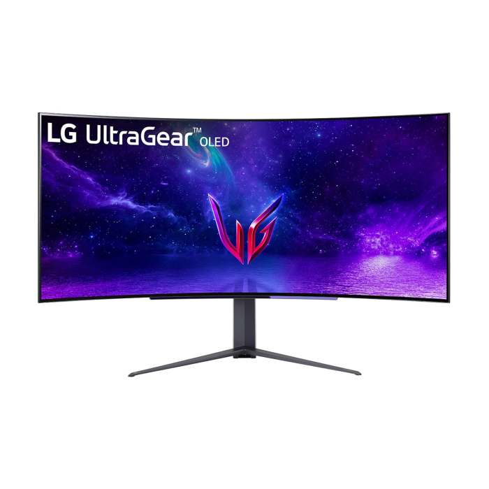 LG 45GR95QE-B 45" UltraGear OLED WQHD 2K 240Hz 0.03ms Curved Gaming Monitor With G-Sync Compatible 