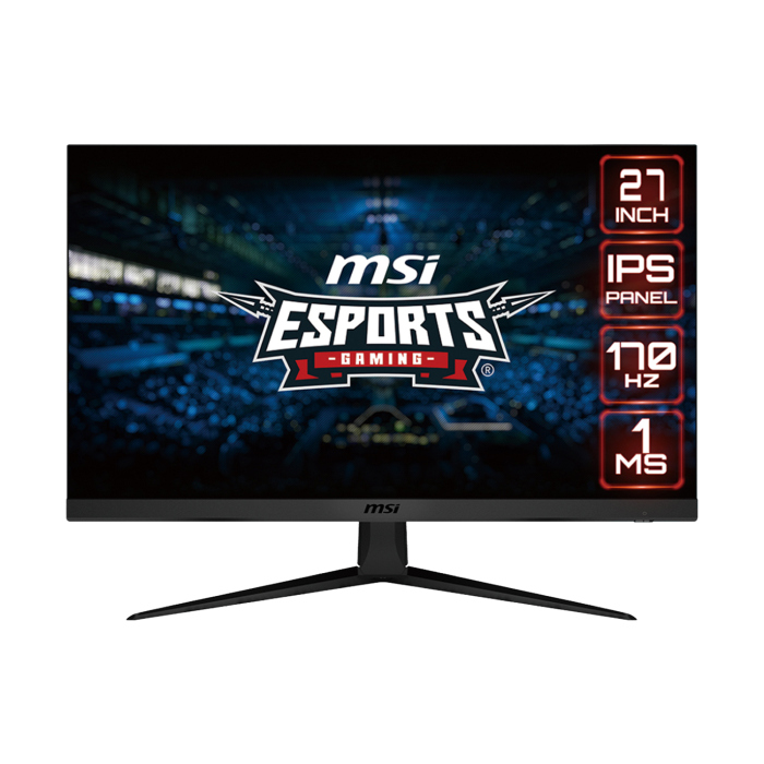 [MG20U] MSI G2712 27" FHD IPS 170Hz 1ms ESports Gaming Monitor With AMD FreeSync Premium (مستعمل)