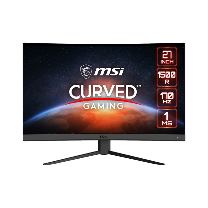 [MGE1U] MSI G27CQ4P E2 27" WQHD 2K VA 170Hz 1ms 1500R Curved Gaming Monitor (Used)