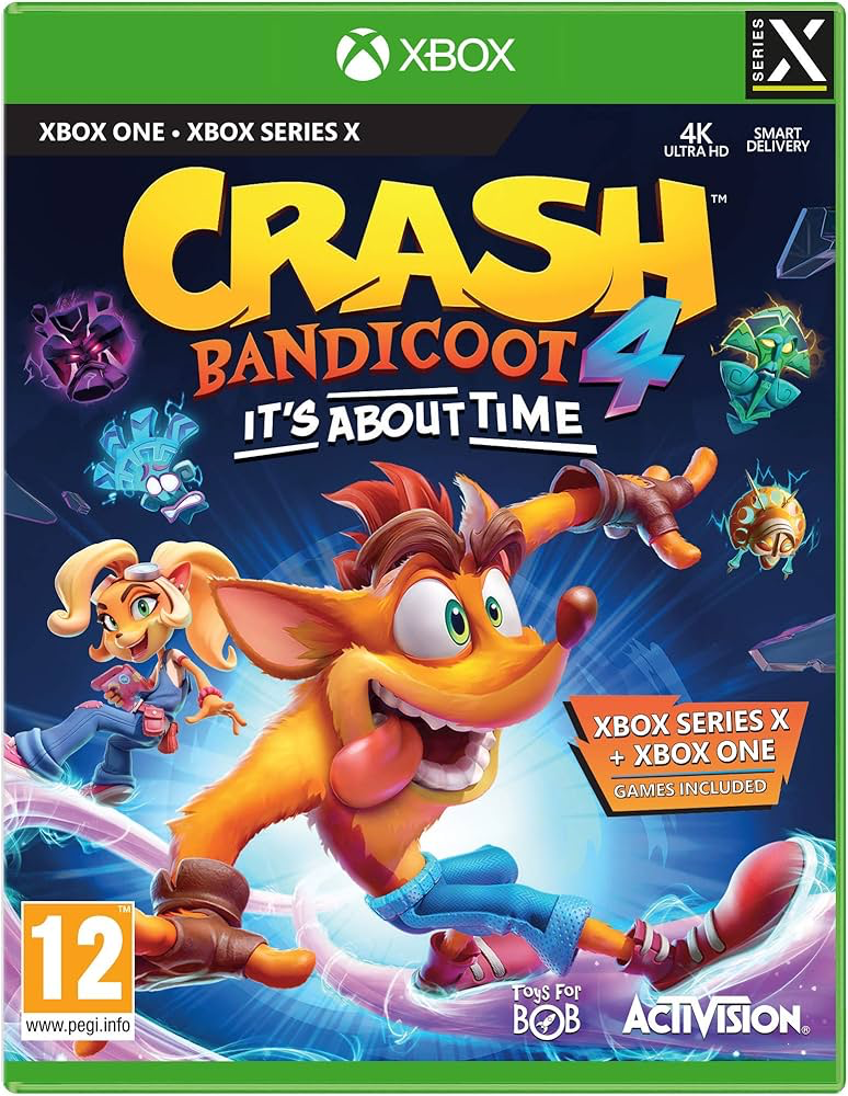 [CB44U] Crash Bandicoot 4: It's About Time - Xbox (Used)