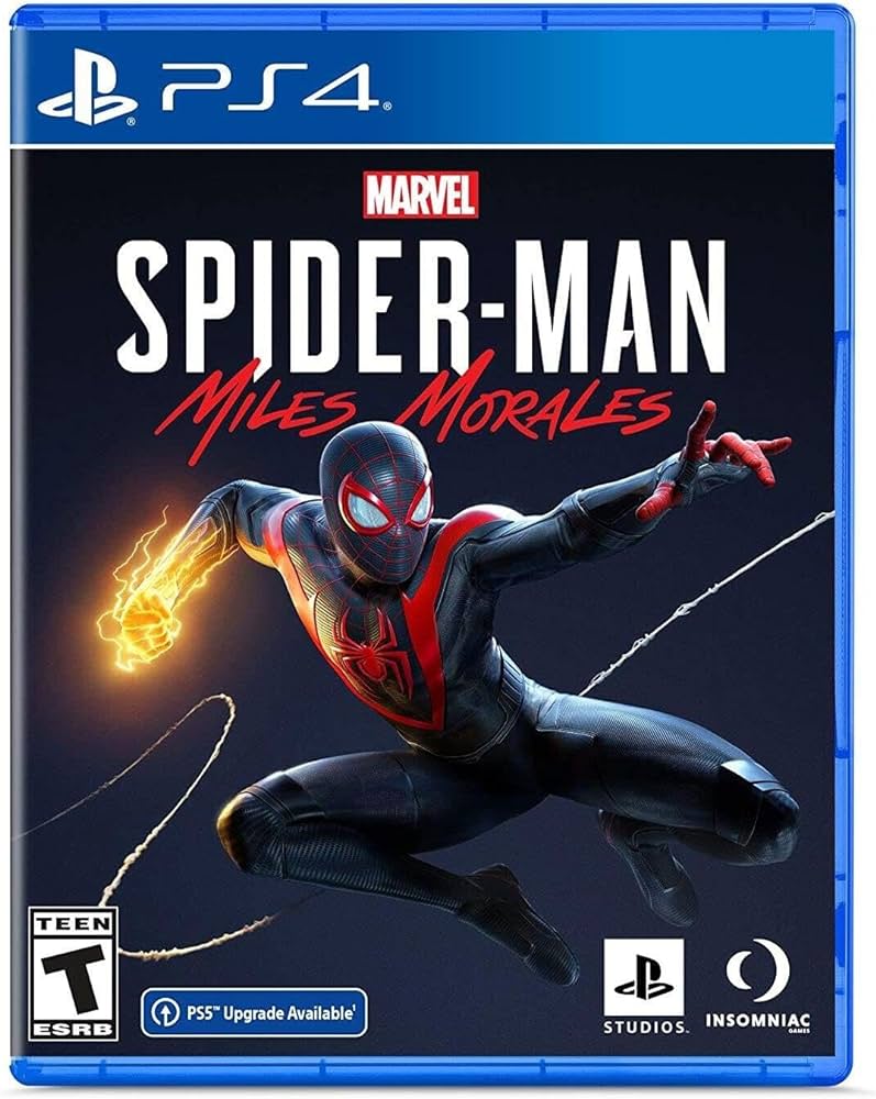 [MSM4U] Marvels Spider-Man Miles Morales - PlayStation 4 (مستعمل)