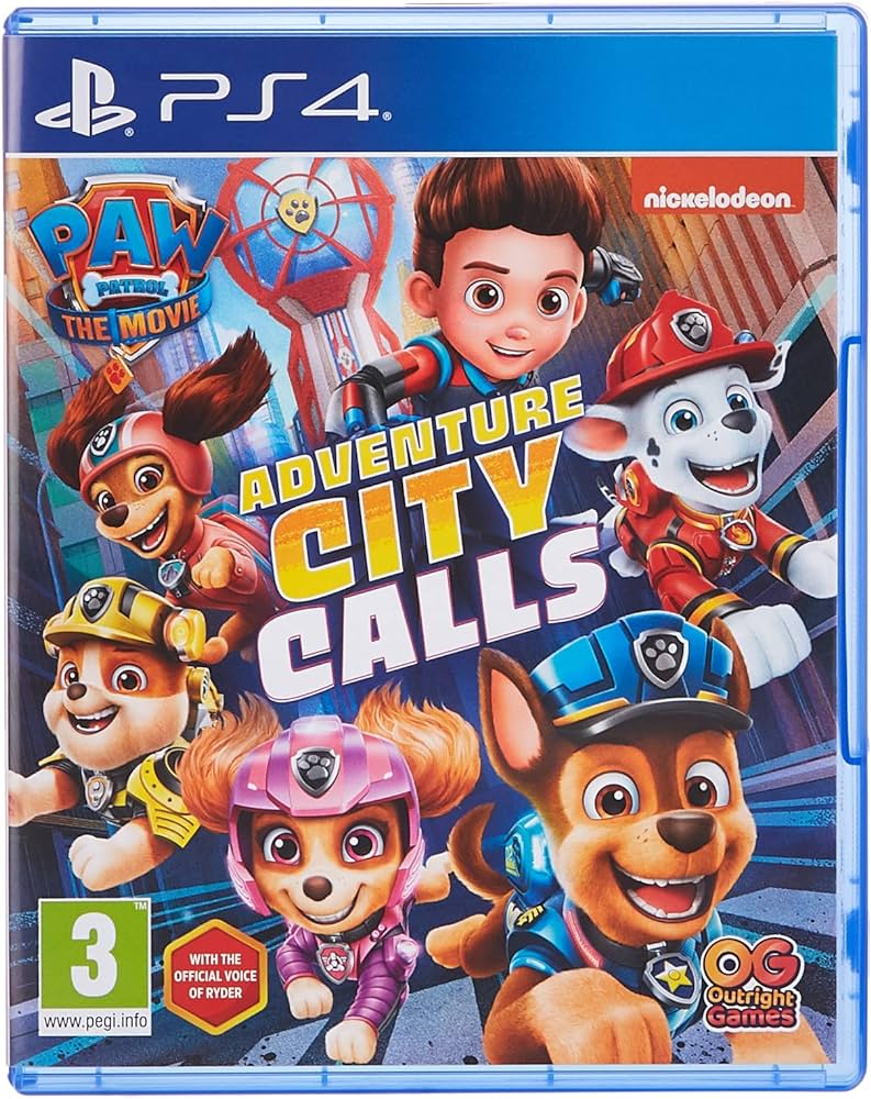 [PPT0U] Paw Patrol The Movie Adventure City Calls - PlayStation 4 (Used)