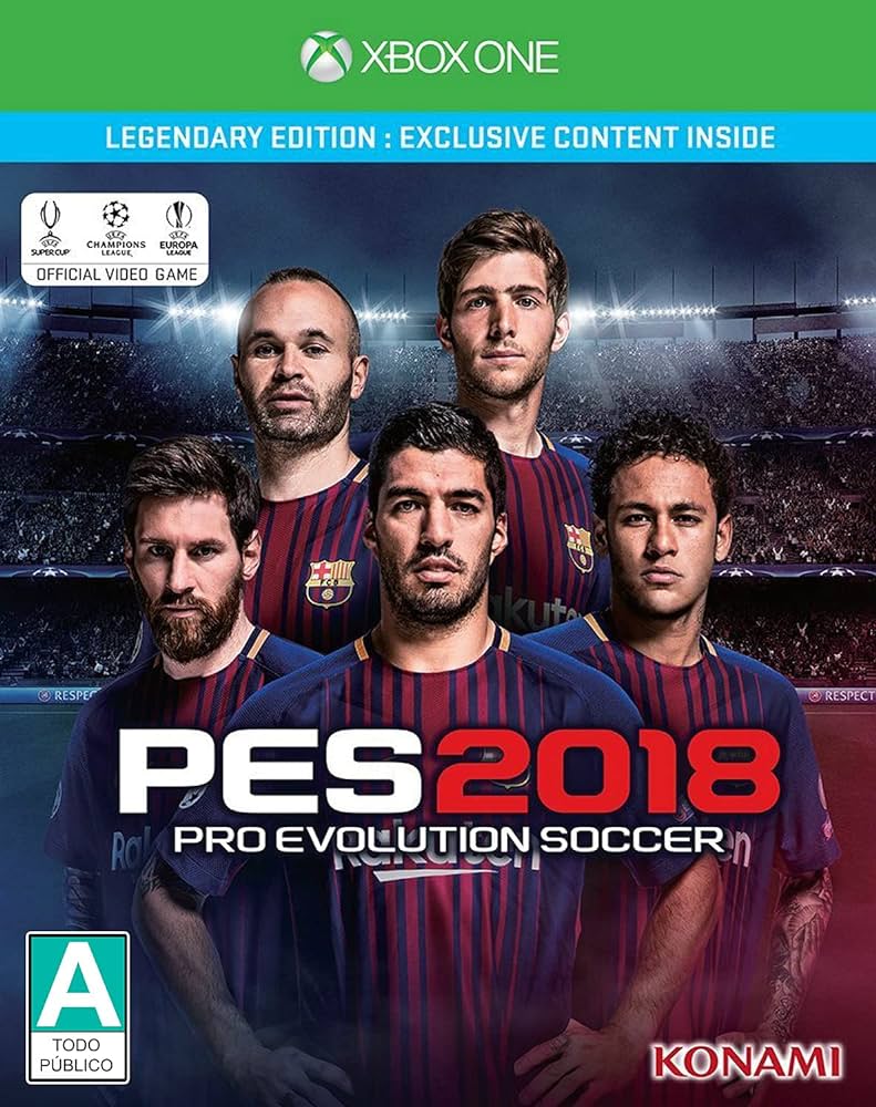 [P2PJU] PES 2018 Pro Evolution Soccer - Xbox