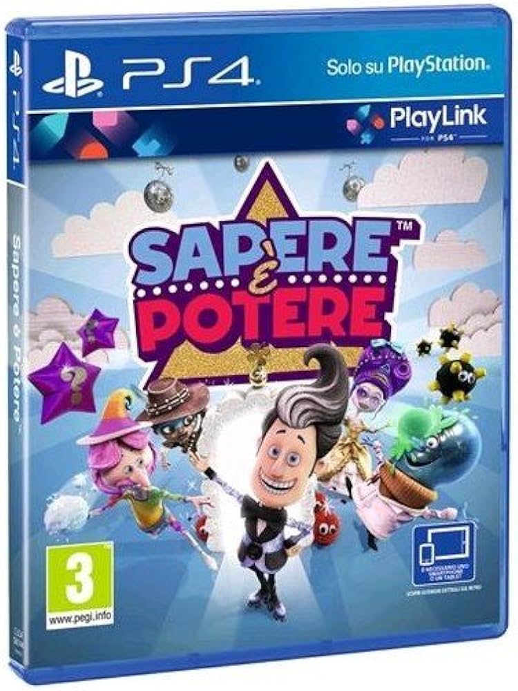 [SÈP0U] Sapere è Potere - PlayStation 4 (مستعمل)