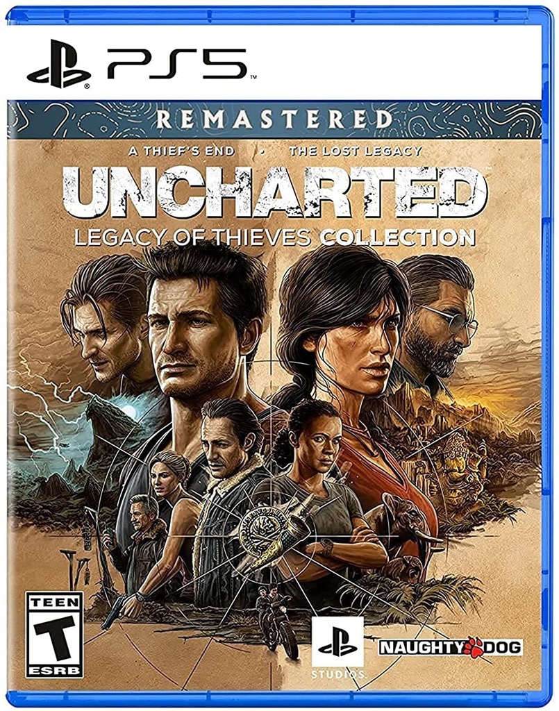 [ULO0U] Uncharted legasy of thieves collection - PlayStation 5 (Used)
