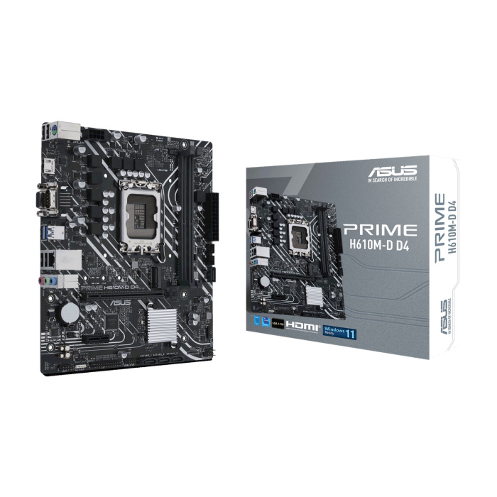 [AIP4N] Asus Intel Prime H610M-D D4 MotherBoard