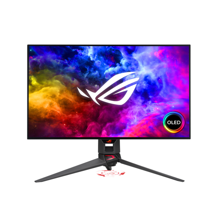 [ARSCN] Asus ROG Swift PG27AQDM 27" OLED, 240Hz, 0.03ms, NVIDIA G-Sync, AMD FreeSync Premium Gaming Monitor - Black (مستعمل)