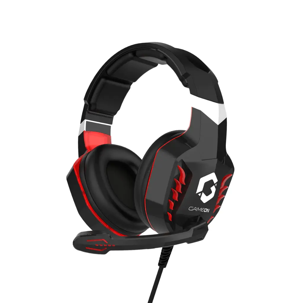 [GGN0U] GAMEON GOK901 Nightfall LED Gaming Headset - Black (مستعمل)