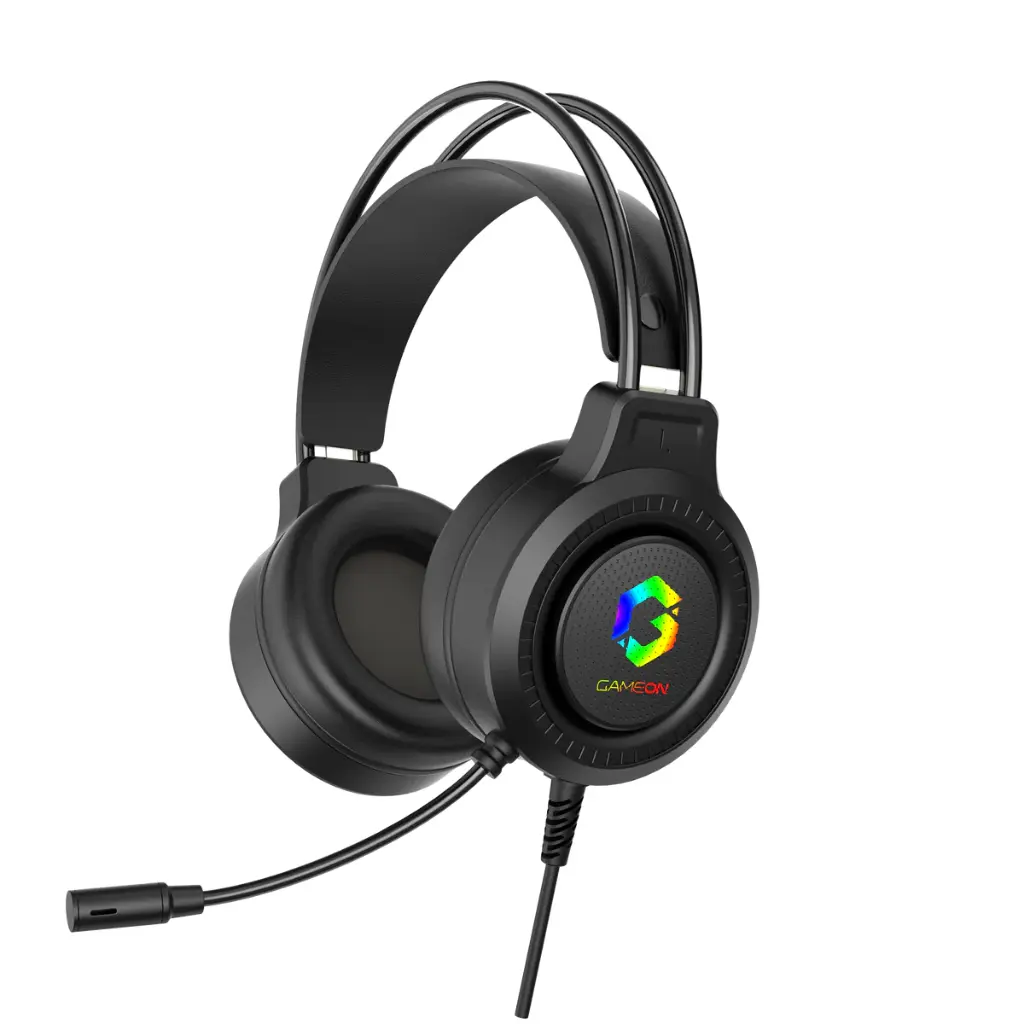 [GGS3N] GAMEON GOT101 Shadowfire RGB Gaming Headset - Black