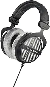 beyerdynamic DT 990 Pro 250 ohm Over-Ear Studio Headphones For Mixing, Mastering, and Editing 