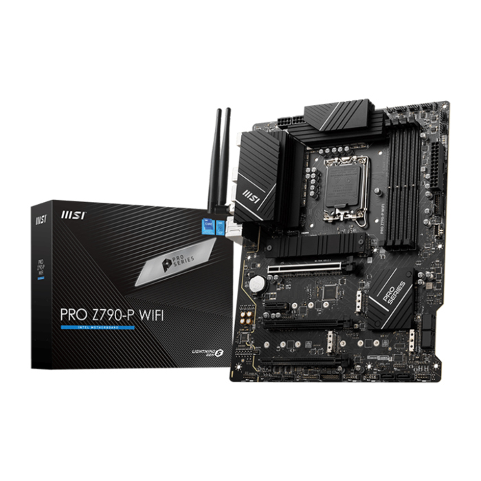 [MPZ0U] MSI Pro Z790-P WIFI Motherboard DDR5 - Black (مستعمل)