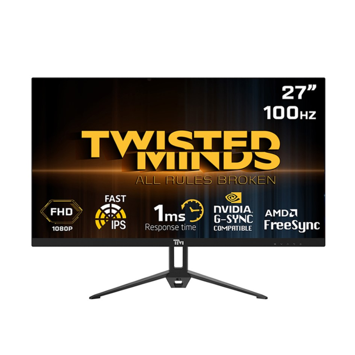[TM2ZN] Twisted Minds 27'' IPS Panel 100Hz 1ms FHD Gaming Monitor With AMD FreeSync (مستعمل)