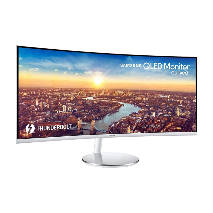 Samsung CJ79 34" VA Panel 100Hz 4Ms QLED Ultra WQHD 2K Curved Gaming Monitor - C34J791WTM
