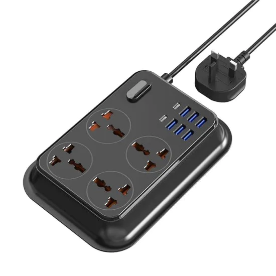 [VE10X] VIP EXT-801 12 in 1 Power Hub Socket Power Strip 3200W