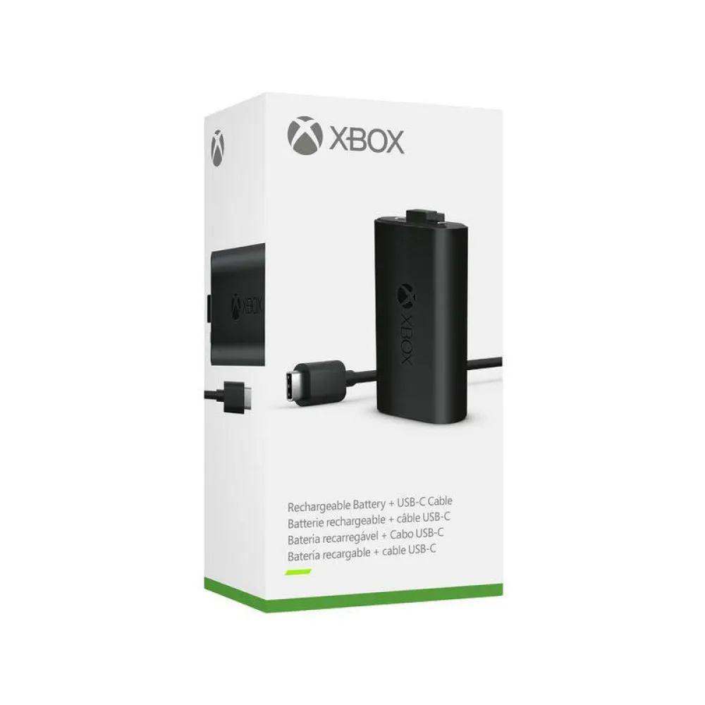 [XSS4N] Microsoft Xbox Play With Charge Kit V2 With Cable Type C , USB Type C, Black