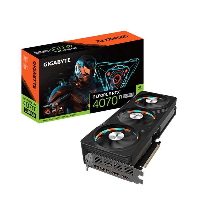 [GGG1N] Gigabyte Gaming GeForce RTX 4070Ti Super OC Edition 16GB GDDR6X Graphics Card
