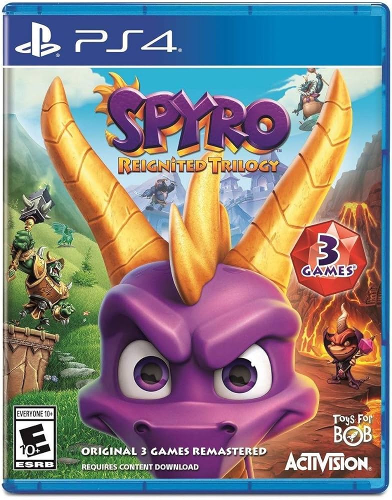 [SRT0U] Spyro Reignited Trilogy - PlayStation 4 (مستعمل)