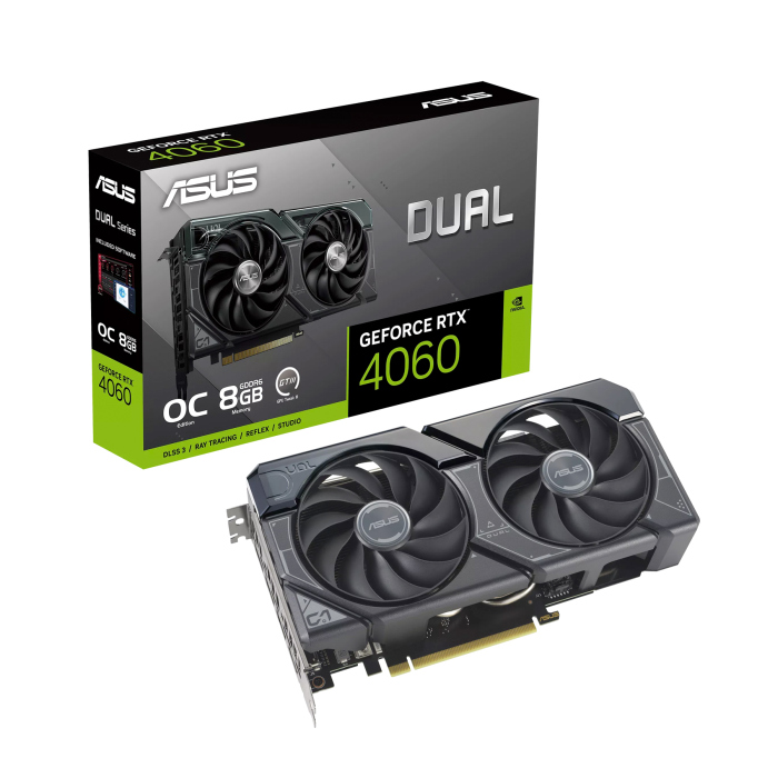 [ADGJN] Asus Dual GeForce RTX 4060 OC Edition 8GB GDDR6 Graphic Card