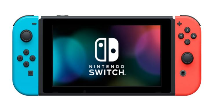 Nintendo Switch - Neon Blue + Neon Red Joy-Con (Games)