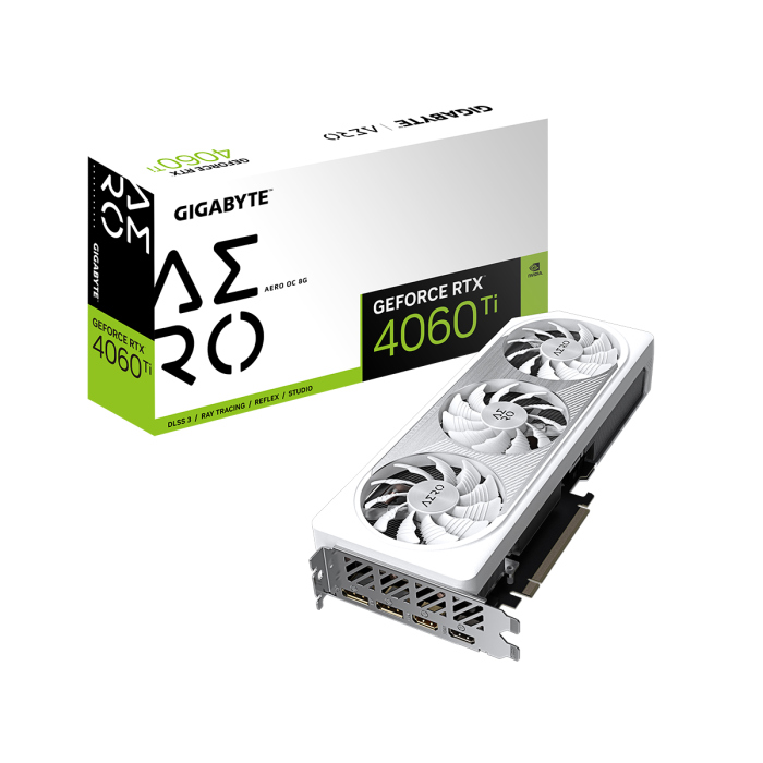 [GGR8N] Gigabyte GeForce RTX™ 4060 Ti AERO OC 8G Graphics Card