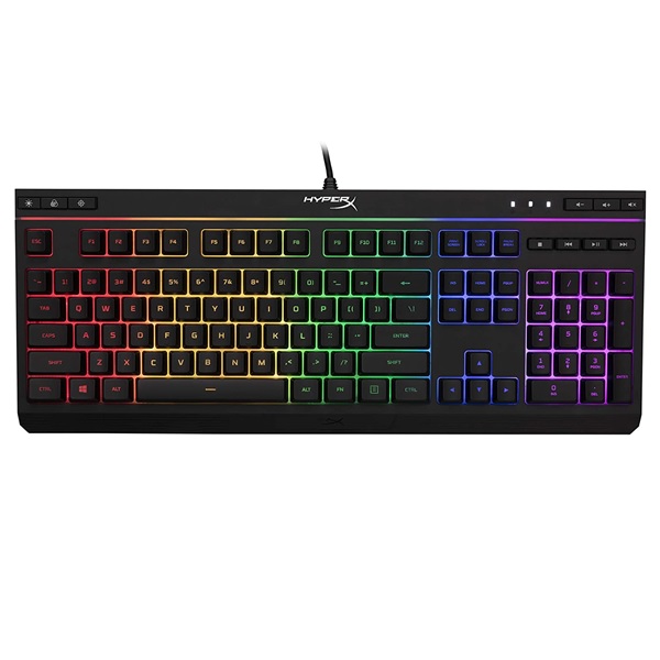 [HACRU] HyperX Alloy Core RGB Membrane Gaming Keyboard HX-KB5ME2-US (Used)