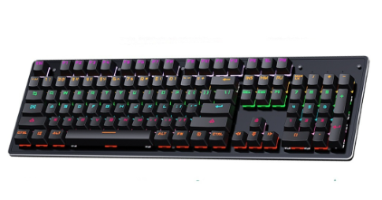 Leaven K880 - RGB Mechanical Gaming Keyboard - Black - Blue Switch