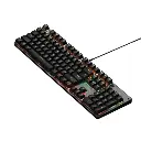 Leaven K660 - RGB Mechanical Gaming Keyboard - Black - Blue Switch